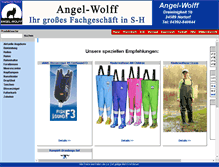 Tablet Screenshot of angel-wolff.info